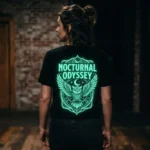 Custom Glow In The Dark Serina Vinyl T-Shirt - Image 3