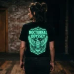 Custom Glow In The Dark Serina Vinyl T-Shirt
